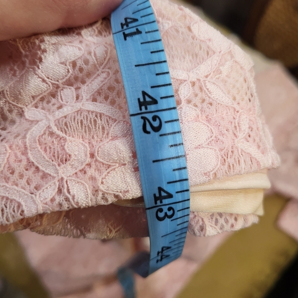 Roam Mykonos Pink Lace Sheath Dress sz XS - Picture 8 of 8